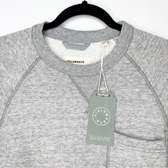 Fieldworth Crew Sweatshirt Vintage Loopback Gray Sweatshirt Size Large Men’s - Picture 6 of 7